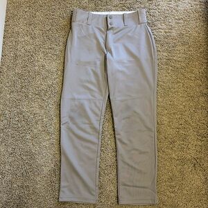 NWOT gray boys large baseball pants